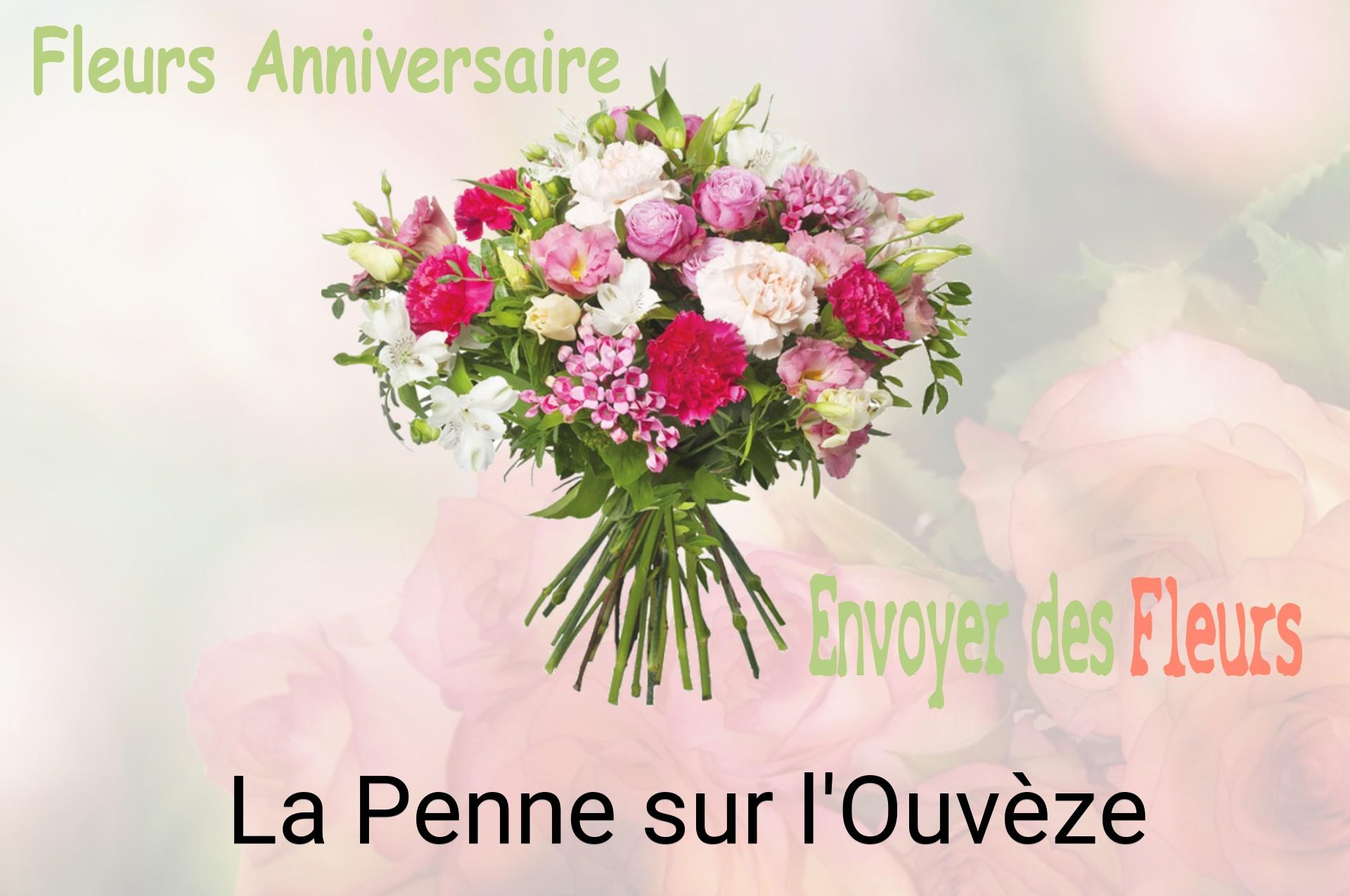 Bouquet de fleurs d’anniversaire livré à La Penne-sur-l'Ouvèze